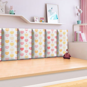Hearts of Love Kids Wall Padded Safety Cushions-Anti Collision Padded Wall Stickers