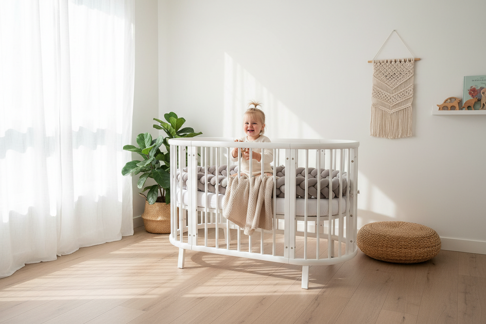 Hochwertiges Nestchen: Nestchen für das Babybett 