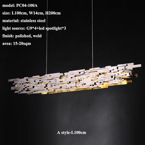 Honeycomb Chandelier - Elegant Lighting Fixture-Kitchen Island