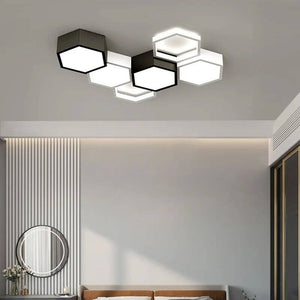 Honeycomb LED Ceiling Chandelier-Ceiling Chandelier