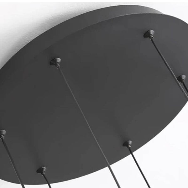 Hooked Bars Linear Staircase Chandelier Lighting-Staircase Chandelier