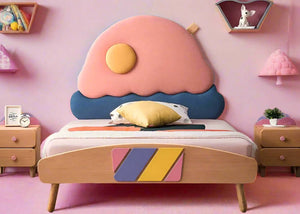 Ice Cream Design Girls Bed - Perfect Room Decor-Kids Bed