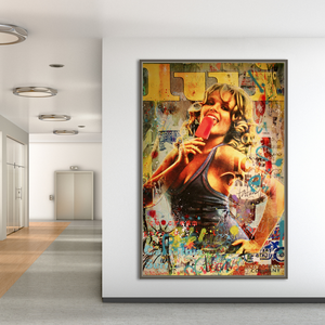 Ice Cream Parano Wall Art: A Delightful Treat for Your Walls-Wall Posters