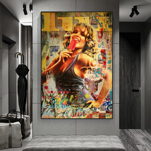 Ice Cream Parano Wall Art: A Delightful Treat for Your Walls-Wall Posters