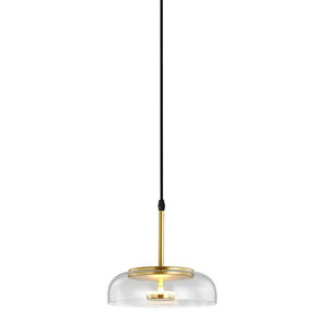 Illuminate Your Space with LED Glass Bowl Pendant-Pendant Lights