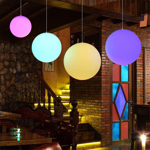 Illuminate Your Space with the Globe Ball Sphere Pendant Lamp-Pendant Lights