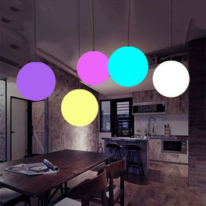 Illuminate Your Space with the Globe Ball Sphere Pendant Lamp-Pendant Lights