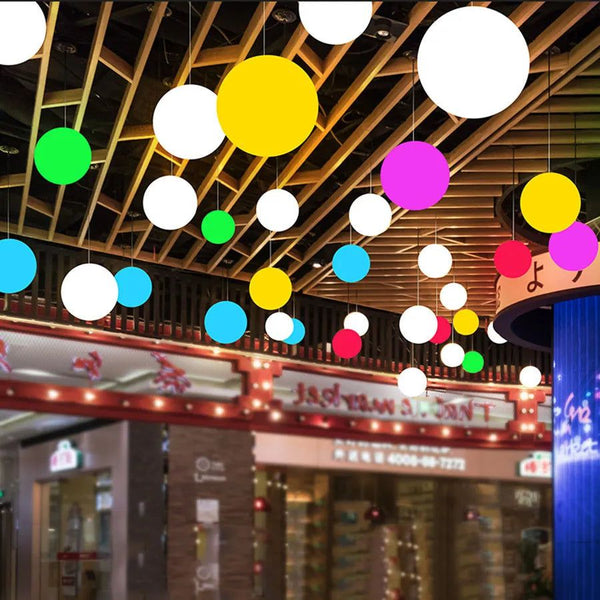 Illuminate Your Space with the Globe Ball Sphere Pendant Lamp-Pendant Lights