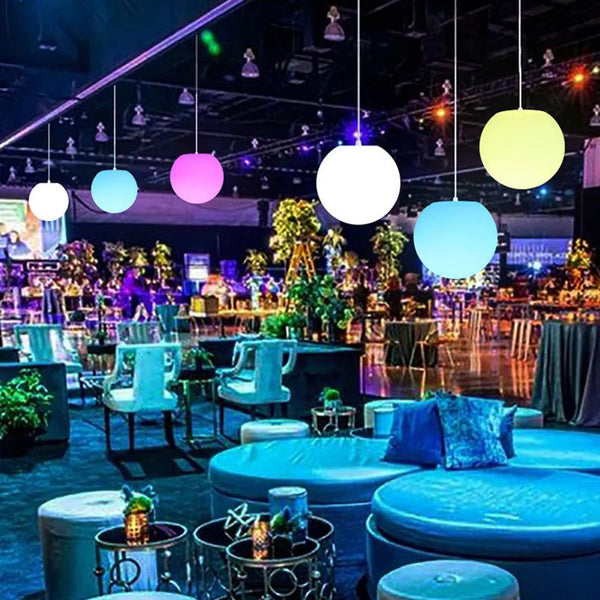 Illuminate Your Space with the Globe Ball Sphere Pendant Lamp-Pendant Lights