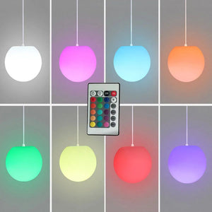 Illuminate Your Space with the Globe Ball Sphere Pendant Lamp-Pendant Lights