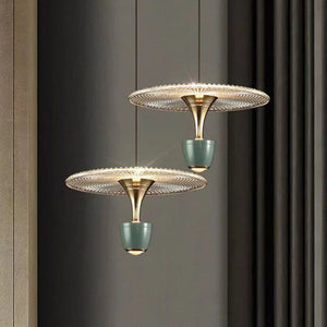 Illuminate with Style: LED Ceiling Pendant Mushroom Light-Pendant Lights