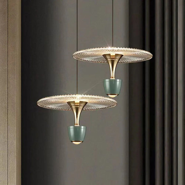 Illuminate with Style: LED Ceiling Pendant Mushroom Light-Pendant Lights