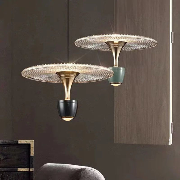 Illuminate with Style: LED Ceiling Pendant Mushroom Light-Pendant Lights