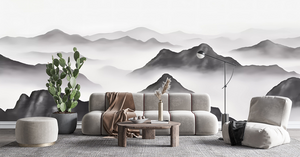 In Mountains Wallpaper Murals - Transform Your Space-Mountain Wallpaper
