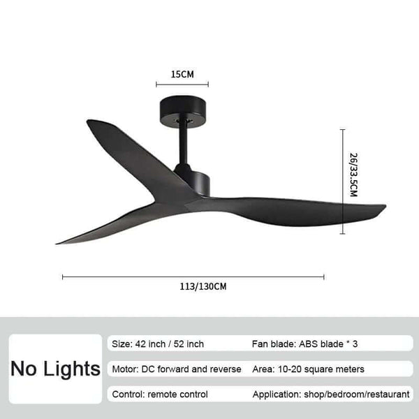Industrial Wind Ceiling Fan with ABS Blades Silent Fan-Ceiling Fans