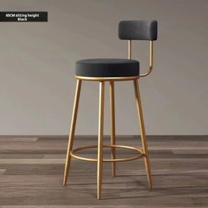 Iron Art High Stool Bar Stool-Bar Stools