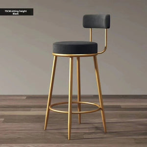 Iron Art High Stool Bar Stool-Bar Stools