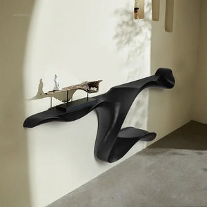 Italian Art Wood Console Table-Console Tables