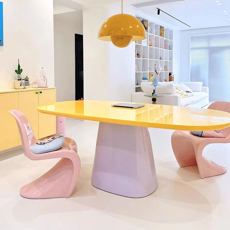 Italian Classic Dining Table Set-Dining Tables