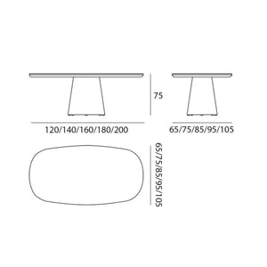 Italian Classic Dining Table Set-Dining Tables