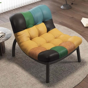 Italian Cow Leather Designer Lazy Chair-Arm Chairs, Recliners & Sleeper Chairs