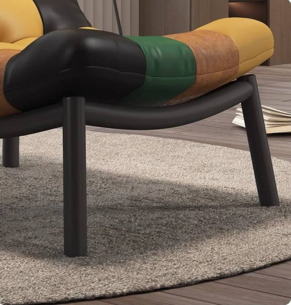 Italian Cow Leather Designer Lazy Chair-Arm Chairs, Recliners & Sleeper Chairs