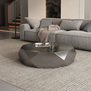 Italian Designer Auxiliar Metal Coffee Table-Coffee Table