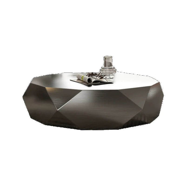 Italian Designer Auxiliar Metal Coffee Table-Coffee Table
