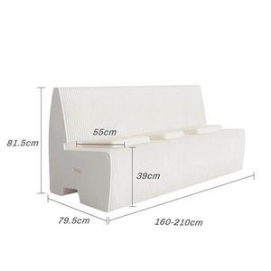 Italian Designer Bendable Sofa Bench for Living Room-Bench