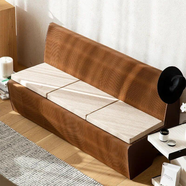 Italian Designer Bendable Sofa Bench for Living Room-Bench