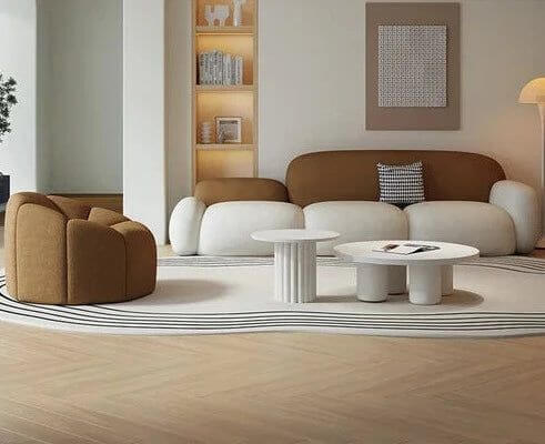 Italian Designer Sectional Sofa Set-Sofa Set