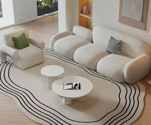 Italian Designer Sectional Sofa Set-Sofa Set
