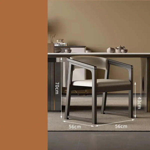 Italian Designer Teahouse Dining Chair-Dining Chairs