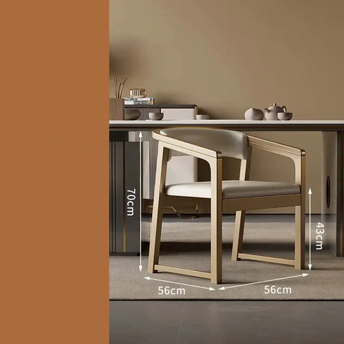 Italian Designer Teahouse Dining Chair-Dining Chairs