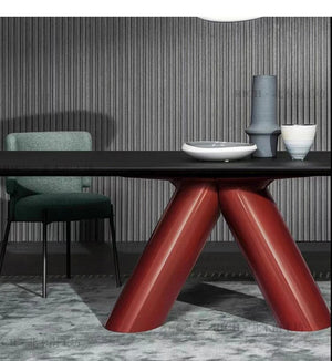 Italian Marble Luxury Stone Dining Table-Dining Tables