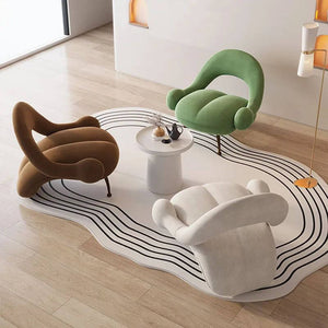 Italian Quilted Living Room Sofas Chair-Arm Chairs, Recliners & Sleeper Chairs