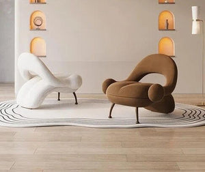 Italian Quilted Living Room Sofas Chair-Arm Chairs, Recliners & Sleeper Chairs