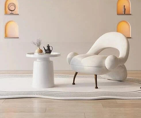 Italian Quilted Living Room Sofas Chair-Arm Chairs, Recliners & Sleeper Chairs