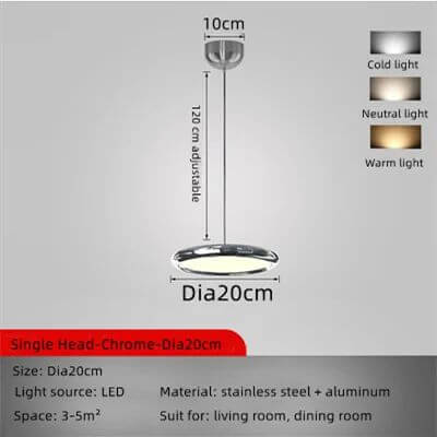 Italian Round Pendant Lighting for Kitchen Island-Kitchen Island