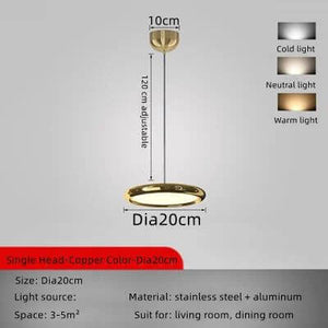 Italian Round Pendant Lighting for Kitchen Island-Kitchen Island