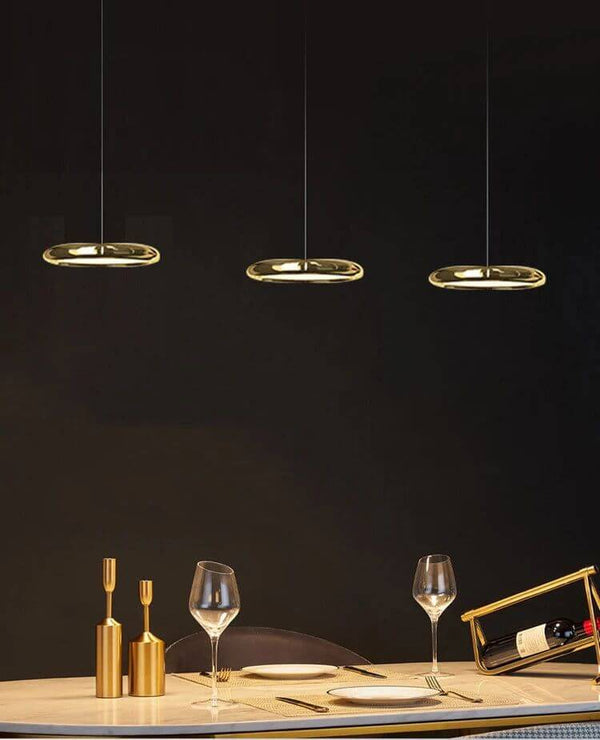 Italian Round Pendant Lighting for Kitchen Island-Kitchen Island