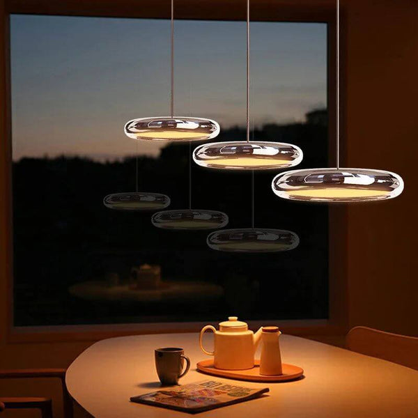 Italian Round Pendant Lighting for Kitchen Island-Kitchen Island