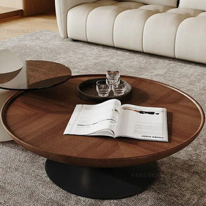 Italian Solid Wood Coffee Table-Coffee Table