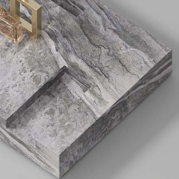 Italian Style Minimalist Marble Coffee Table-Coffee Tables