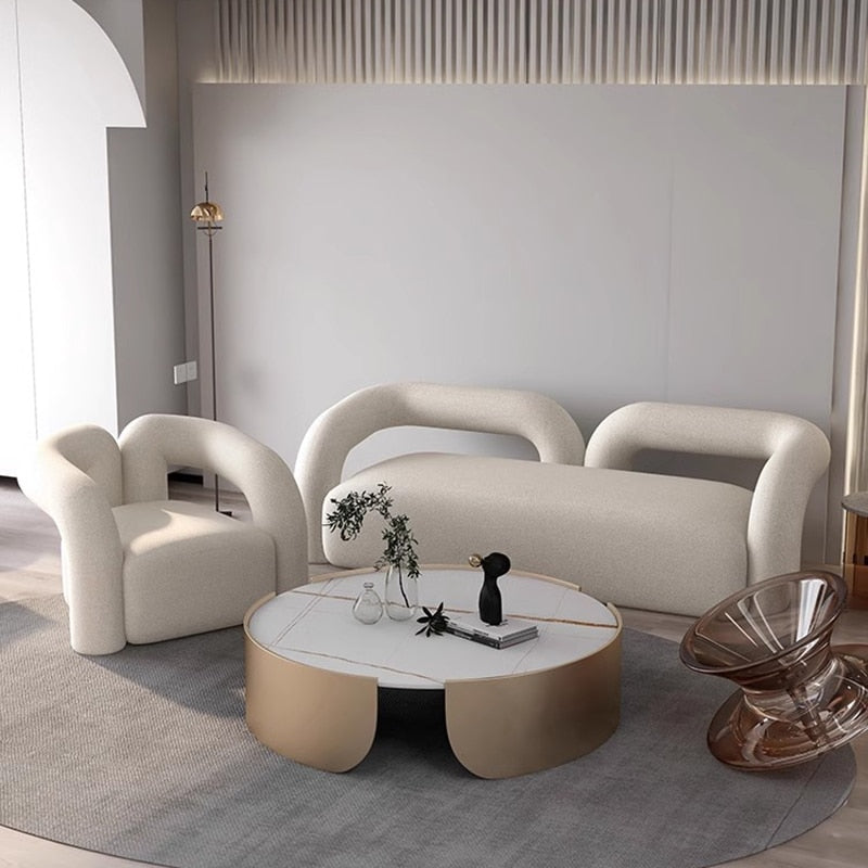 Italiano Minimalist Sofa Set: Elegant and Modern Furniture-Sofa Set