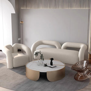 Italiano Minimalist Sofa Set: Elegant and Modern Furniture-Sofa Set