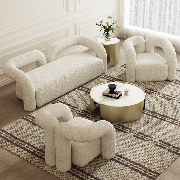 Italiano Minimalist Sofa Set: Elegant and Modern Furniture-Sofa Set