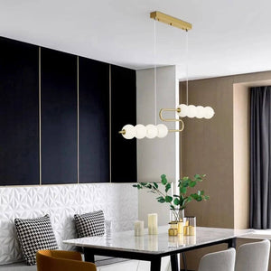 Jewel Globes Kitchen Island Hanging Chandelier-Kitchen Island