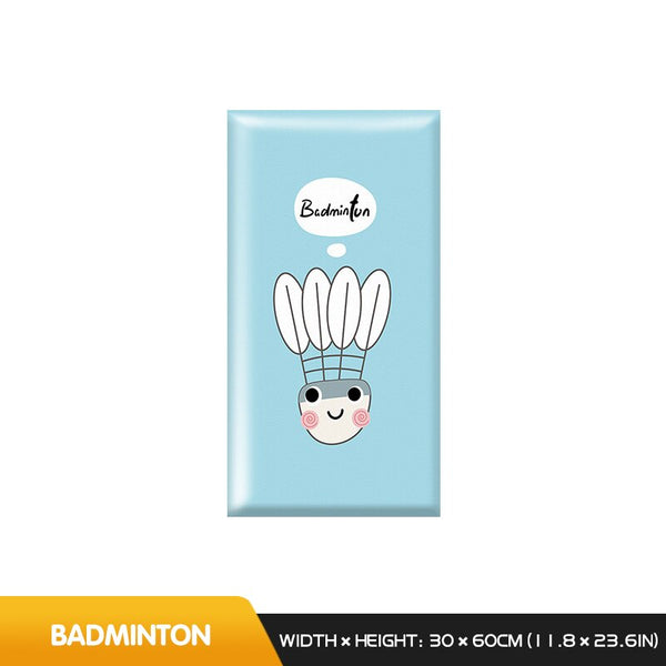 Jungle Safari Animals Kids Wall Padded Safety Cushions-Anti Collision Padded Wall Stickers