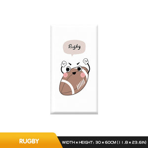 Jungle Safari Animals Kids Wall Padded Safety Cushions-Anti Collision Padded Wall Stickers